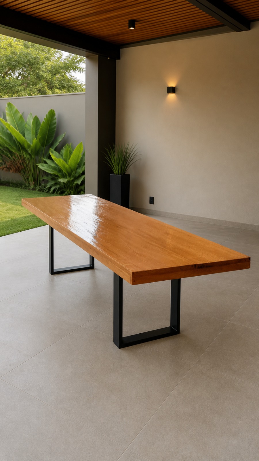 Mesa de Madeira e Cadeiras – Marcenaria Rezende