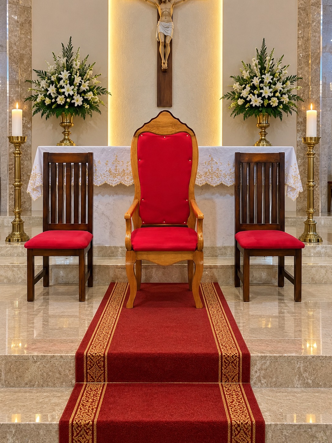 Cadeiras para Altar – Marcenaria Rezende