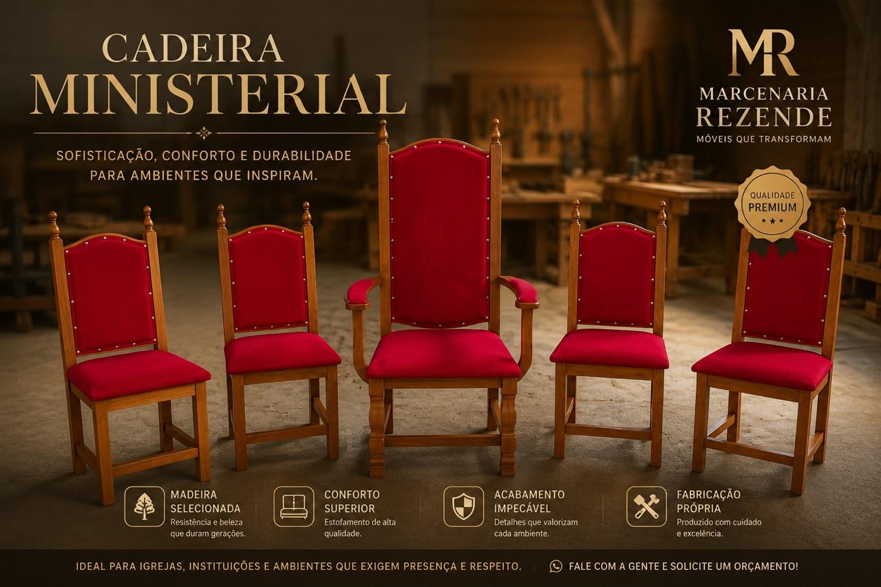 Cadeiras para Altar – Marcenaria Rezende